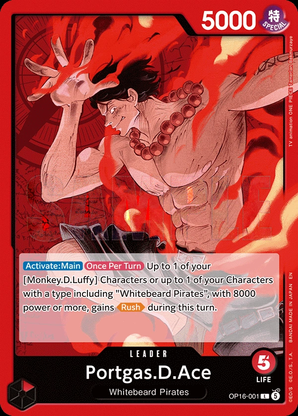 Portgas.D.Ace (001) (Alternate Art)