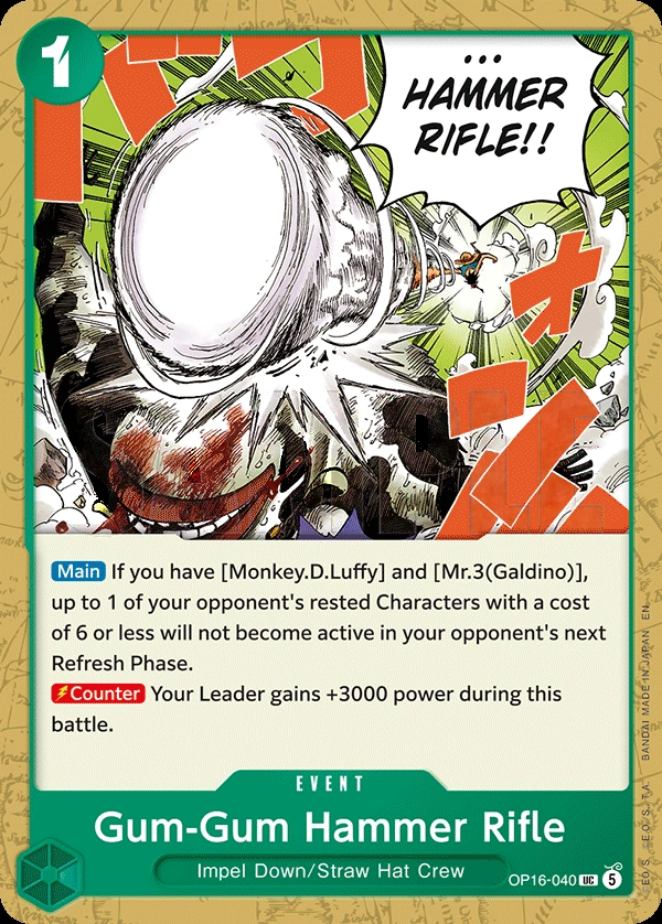 Gum-Gum Hammer Rifle