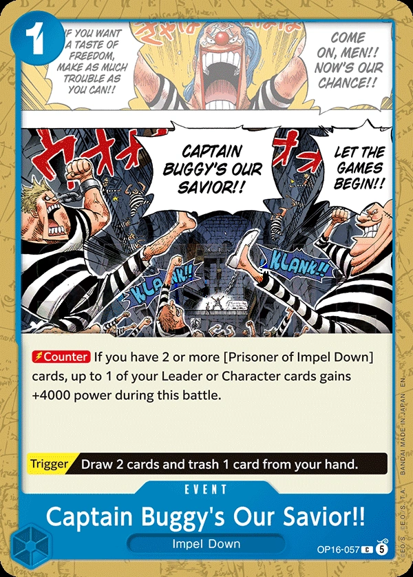 Captain Buggy's Our Savior!!