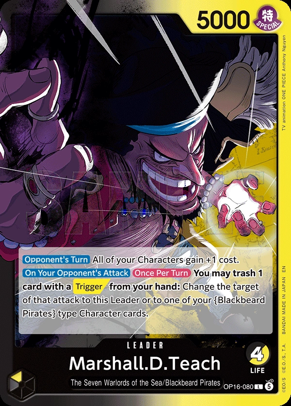 Marshall.D.Teach (080) (Alternate Art)