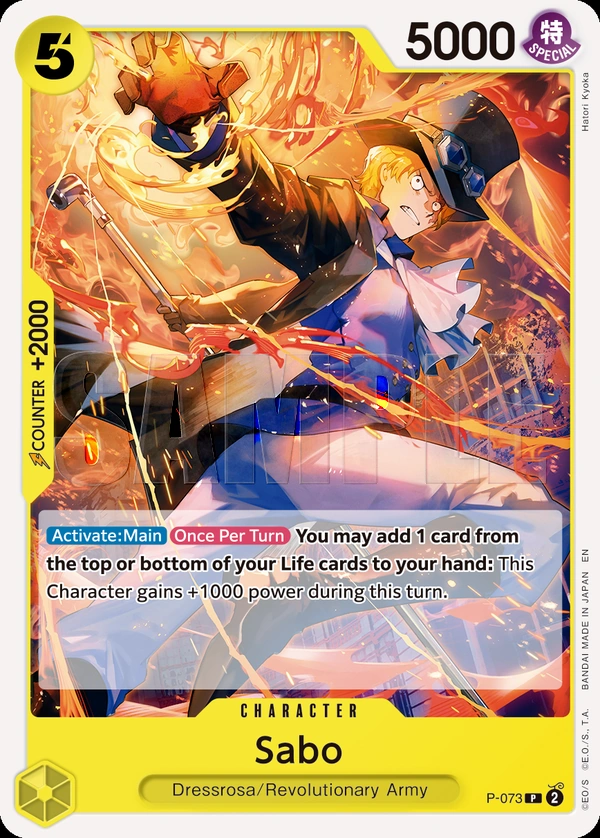 Sabo - P-073 (Reprint)