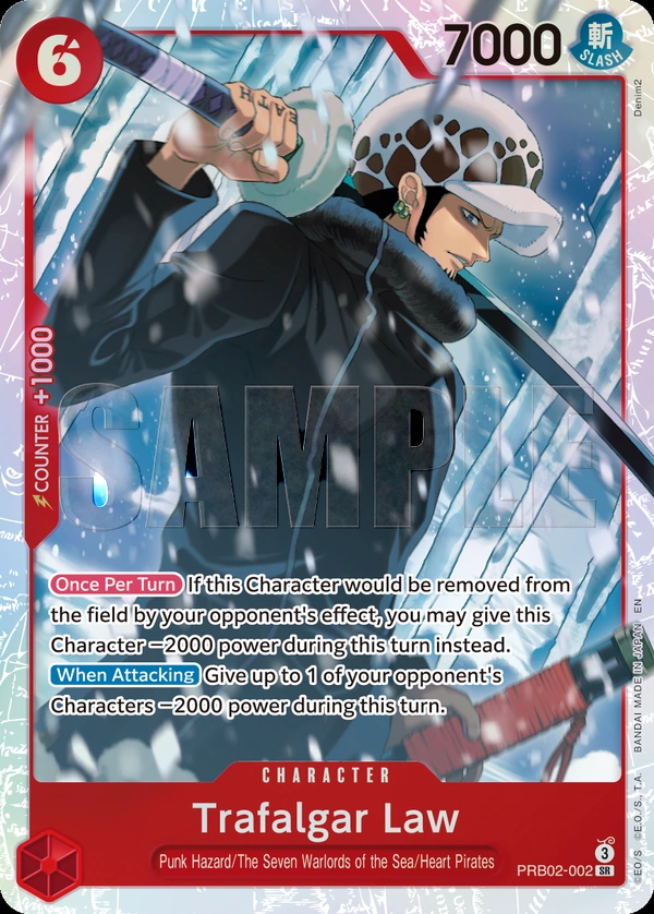Trafalgar Law - PRB02-002 (Alternate Art)