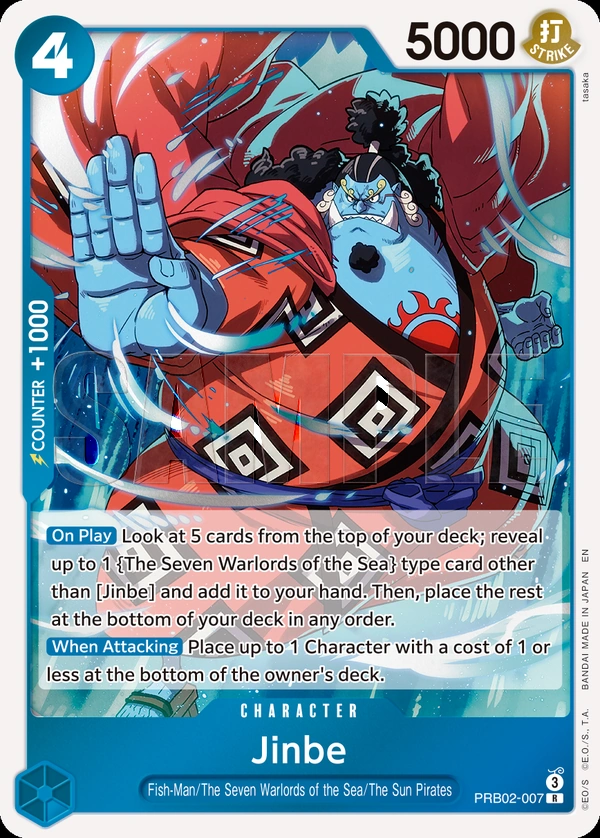 Jinbe - PRB02-007(Alternate Art)