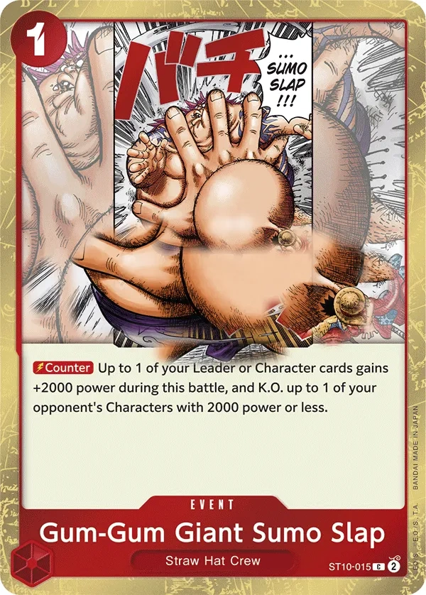 Gum-Gum Giant Sumo Slap