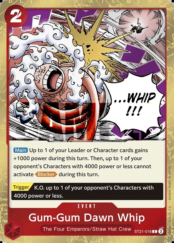 Gum-Gum Dawn Whip