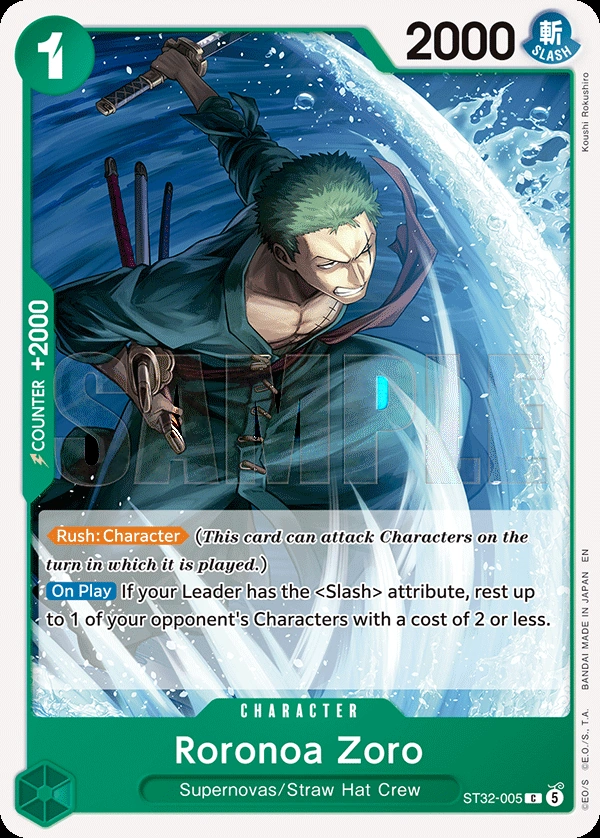 Roronoa Zoro (ST32-005)