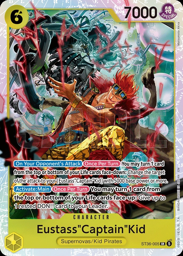 Eustass"Captain"Kid (ST36-005)