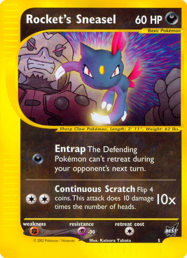 Rocket’s Sneasel 5/9