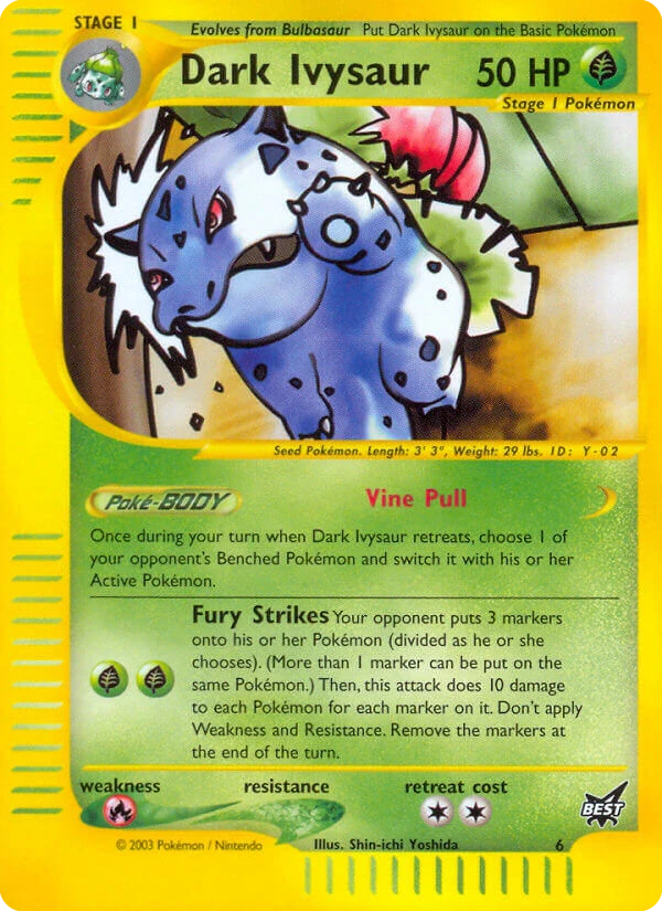 Dark Ivysaur 6/9