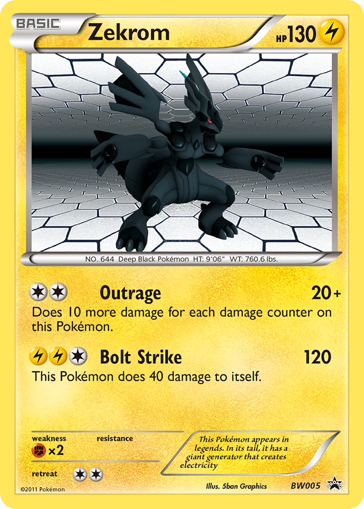 Zekrom BW05/101