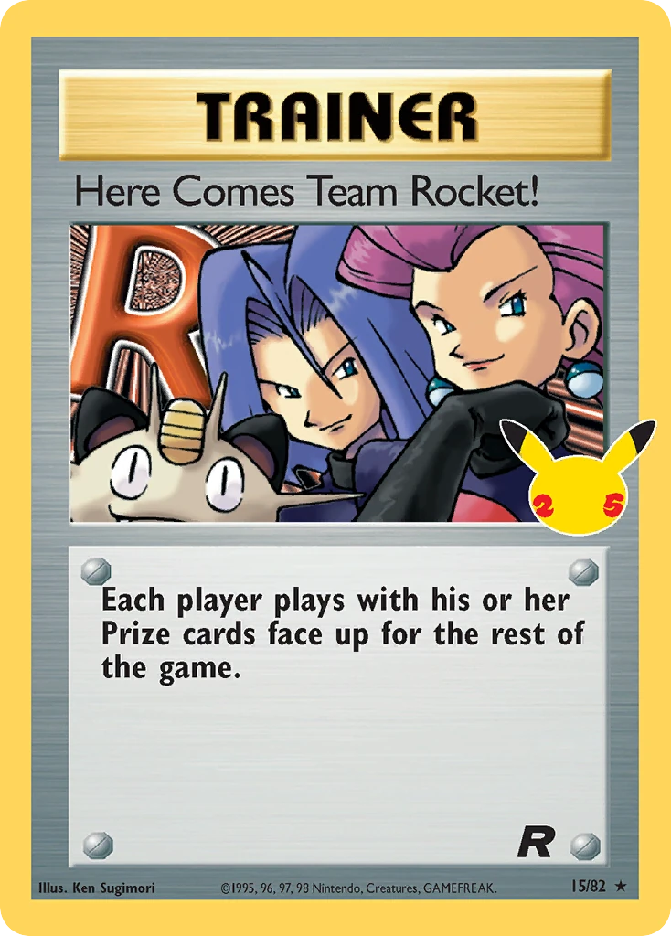 Here Comes Team Rocket! 15A2/25