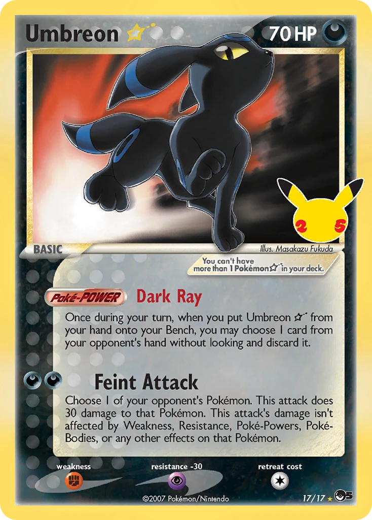Umbreon ☆ 17A/25