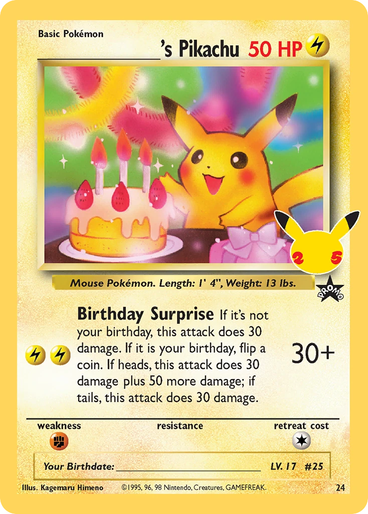 _____'s Pikachu 24A/25