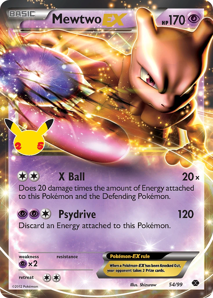 Mewtwo EX 54A/25