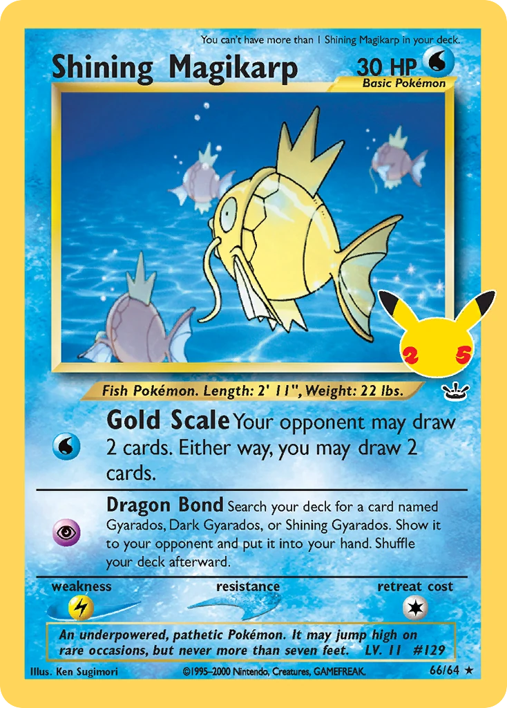 Shining Magikarp 66A/25