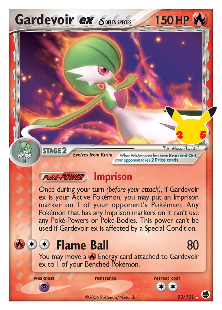 Gardevoir ex 93A/25