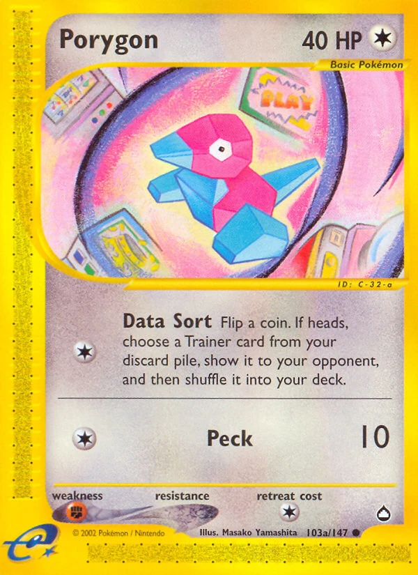 Porygon 103a/147