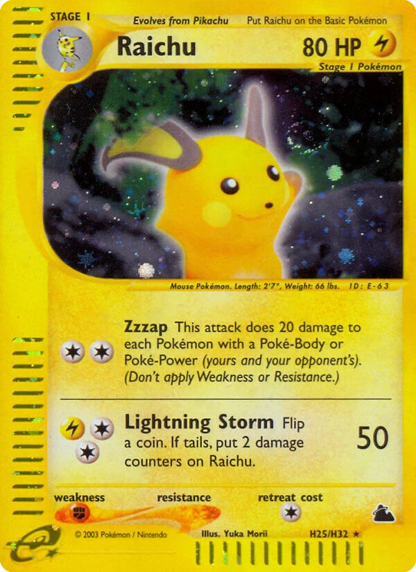 Raichu H25/144