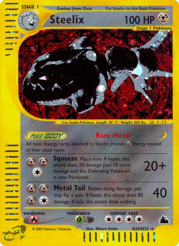 Steelix H29/144