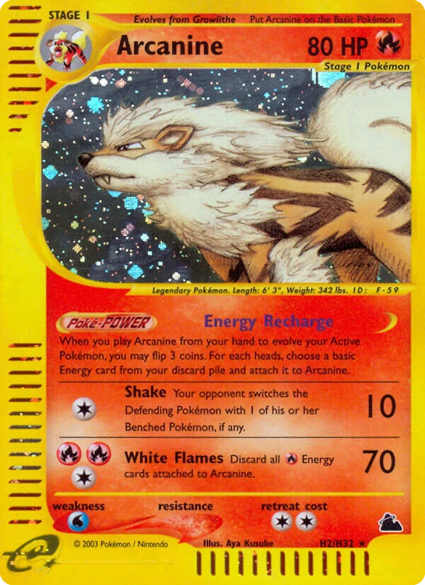 Arcanine H02/144