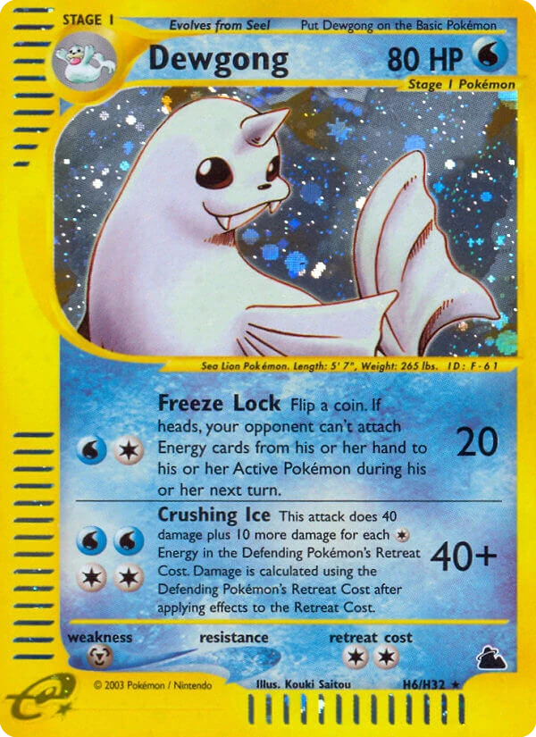 Dewgong H06/144