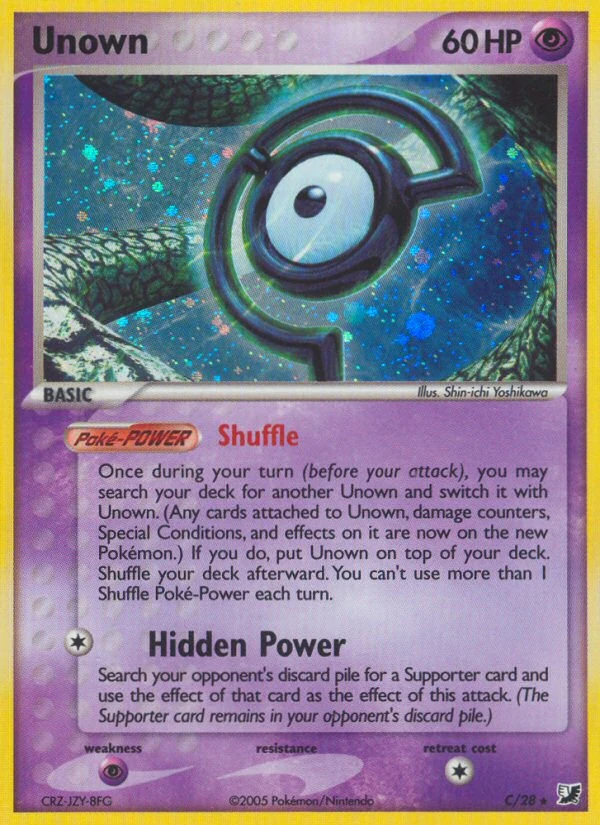 Unown C/28