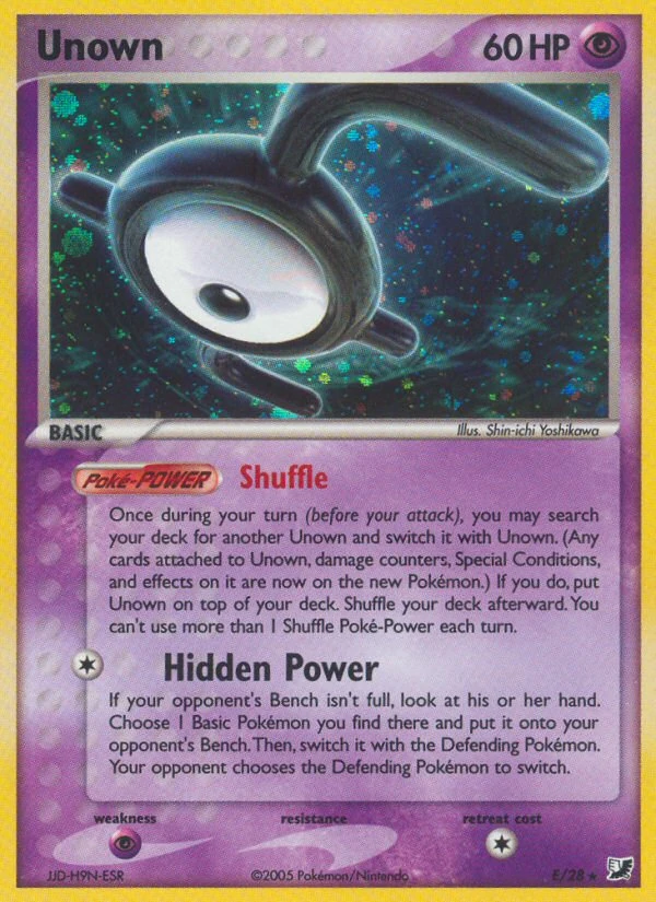 Unown E/28