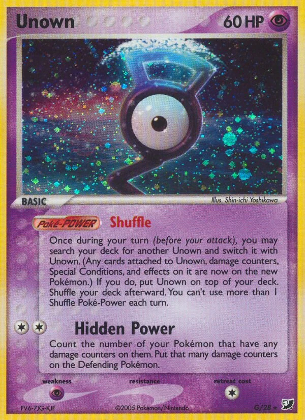Unown G/28