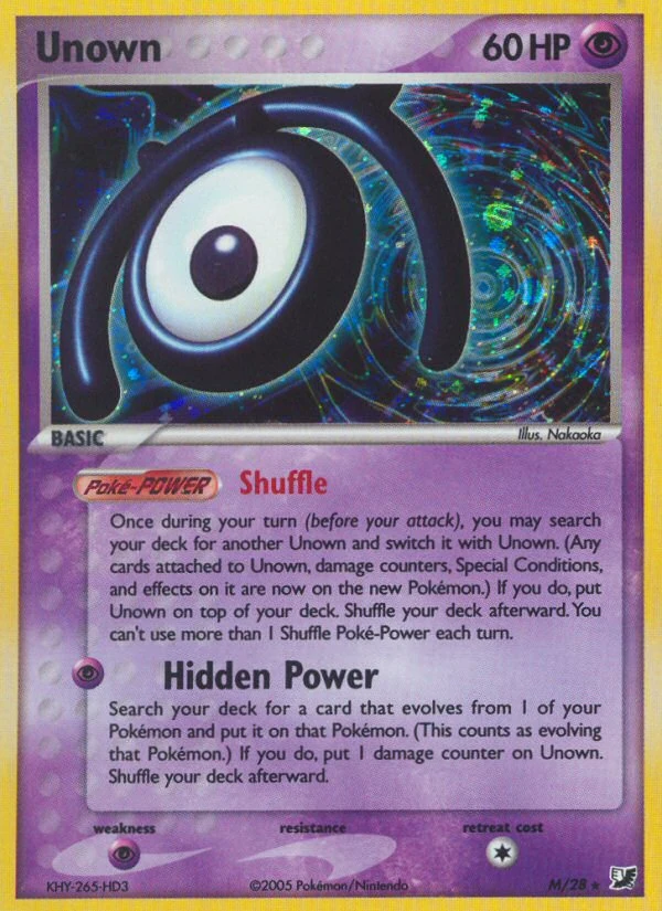 Unown M/28