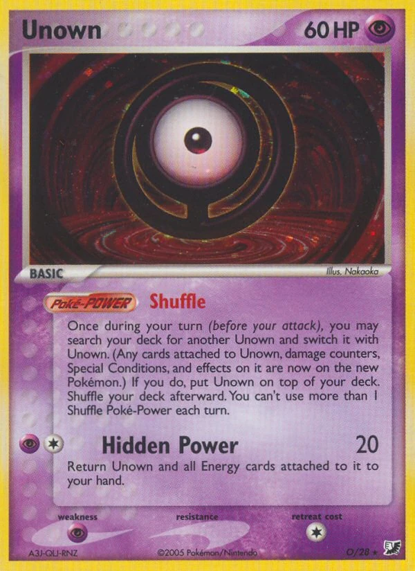 Unown O/28