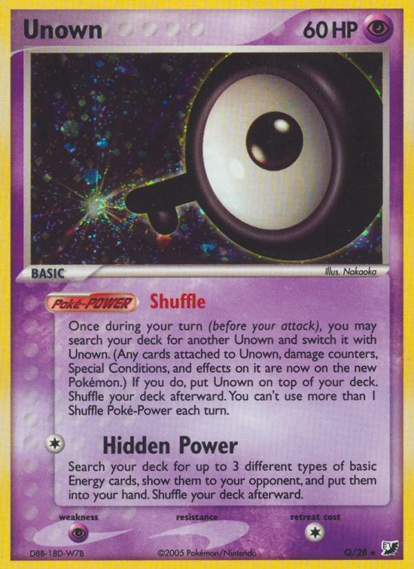 Unown Q/28