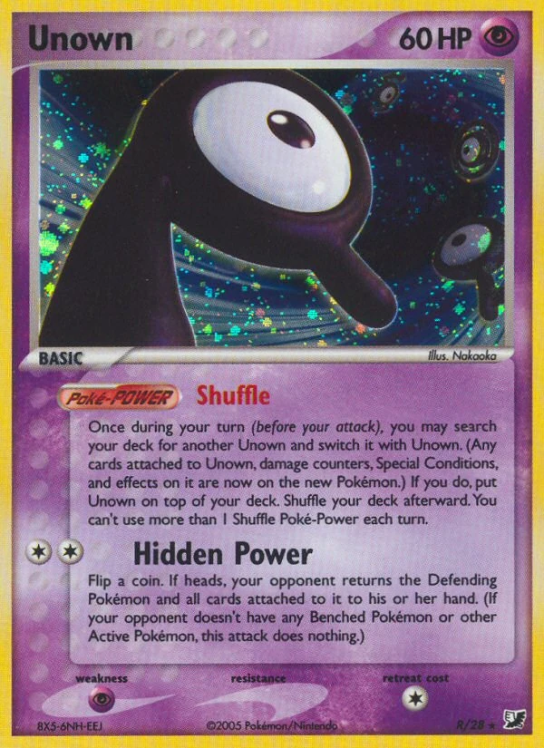 Unown R/28