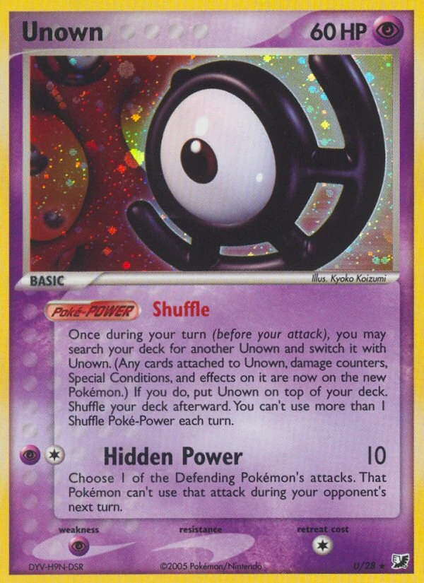 Unown U/28