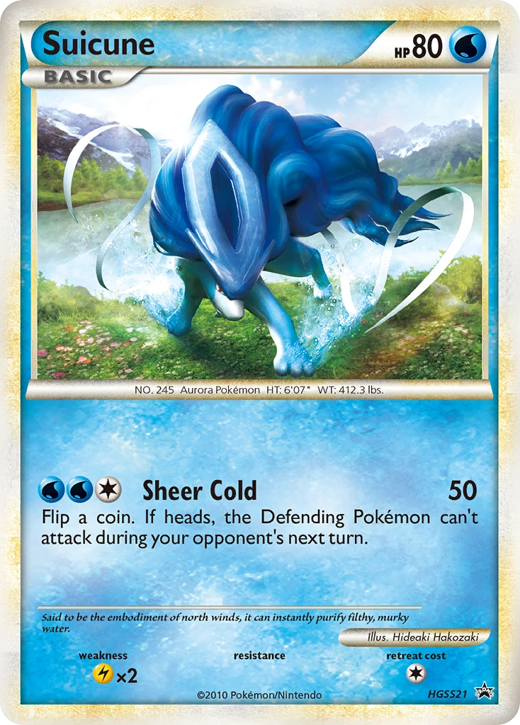 Suicune HGSS21/25
