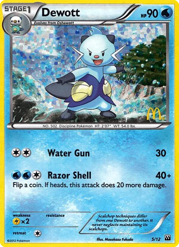 Dewott 5/12