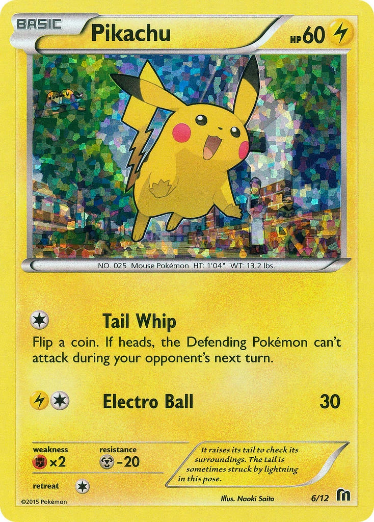 Pikachu 6/12