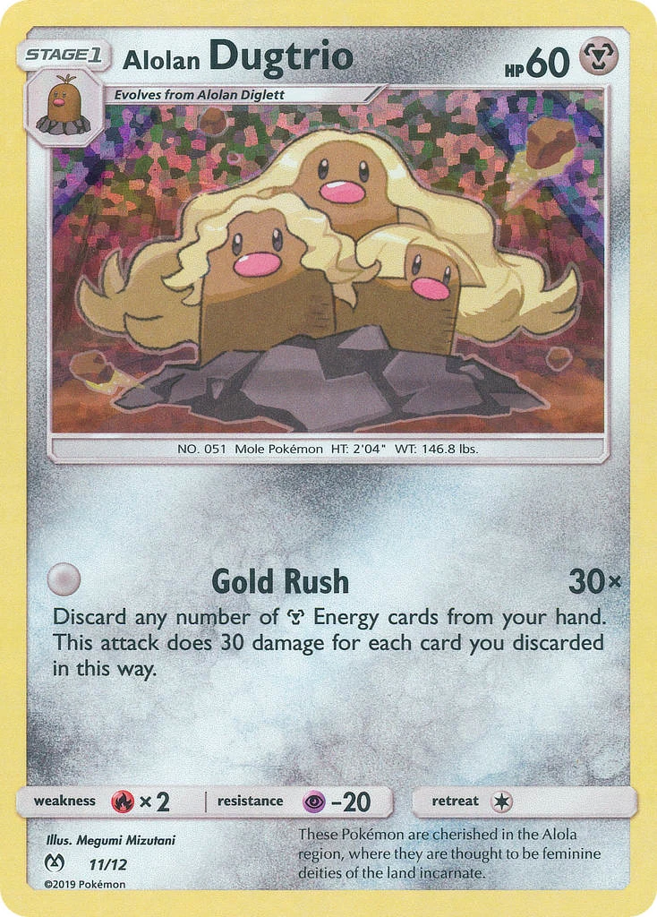 Alolan Dugtrio 11/12