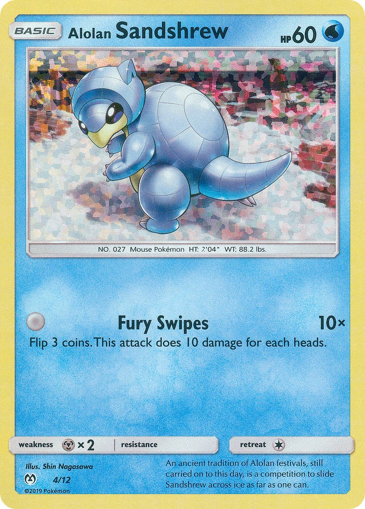 Alolan Sandshrew 4/12