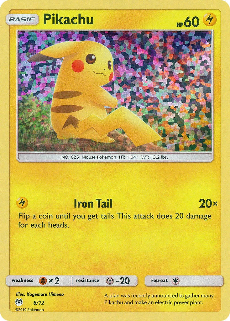Pikachu 6/12