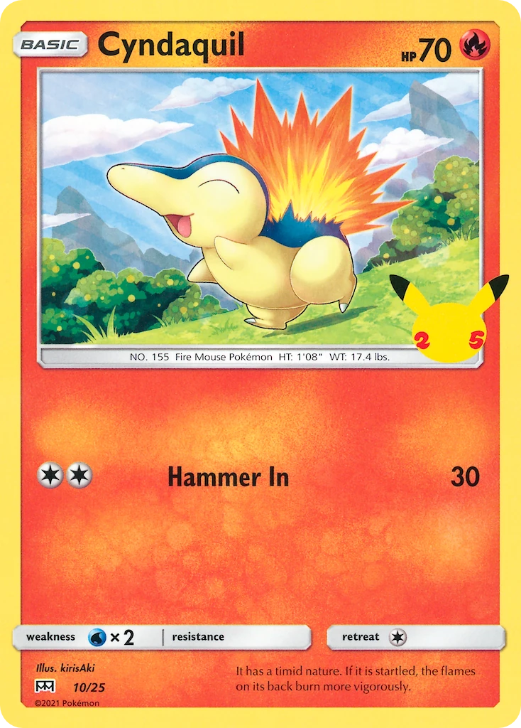 Cyndaquil 10/25