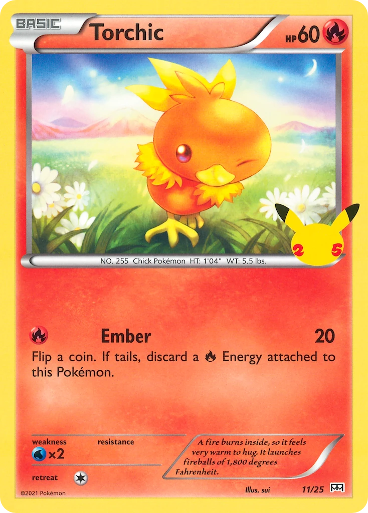 Torchic 11/25