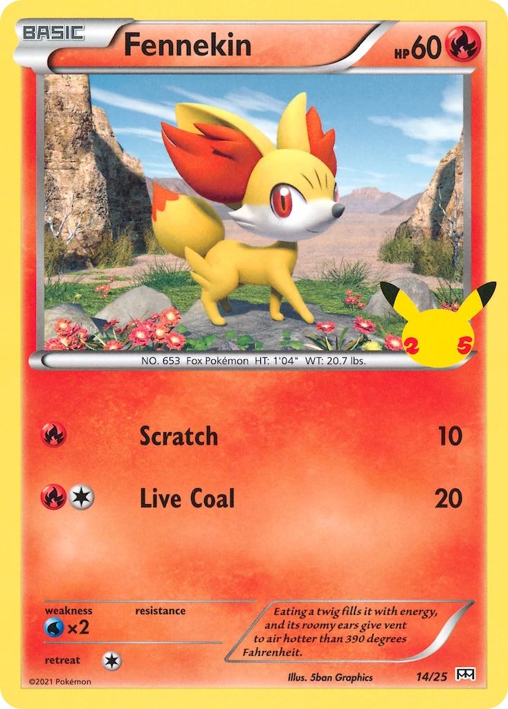 Fennekin 14/25