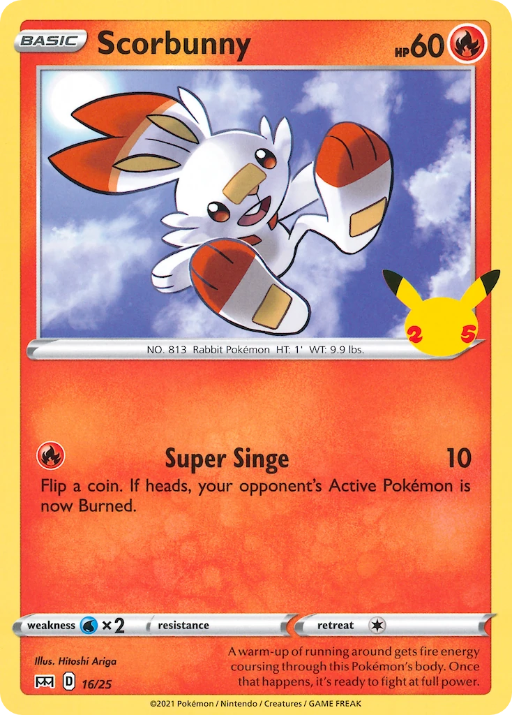 Scorbunny 16/25
