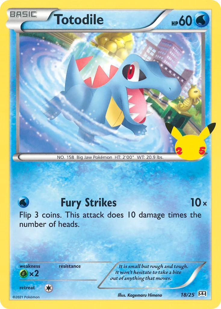 Totodile 18/25