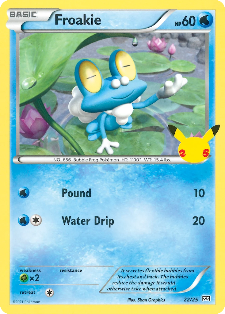 Froakie 22/25
