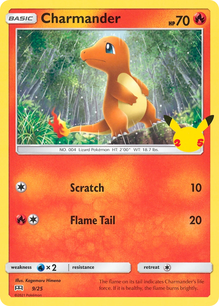 Charmander 9/25