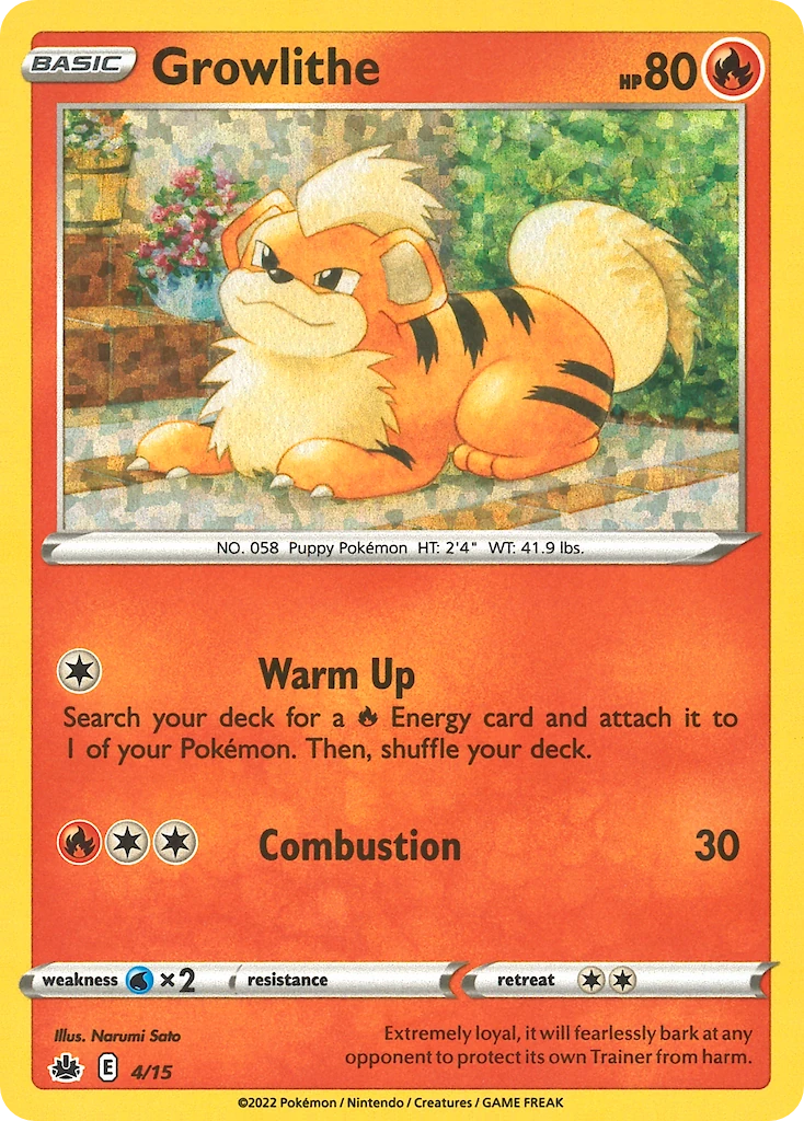 Growlithe 4/15