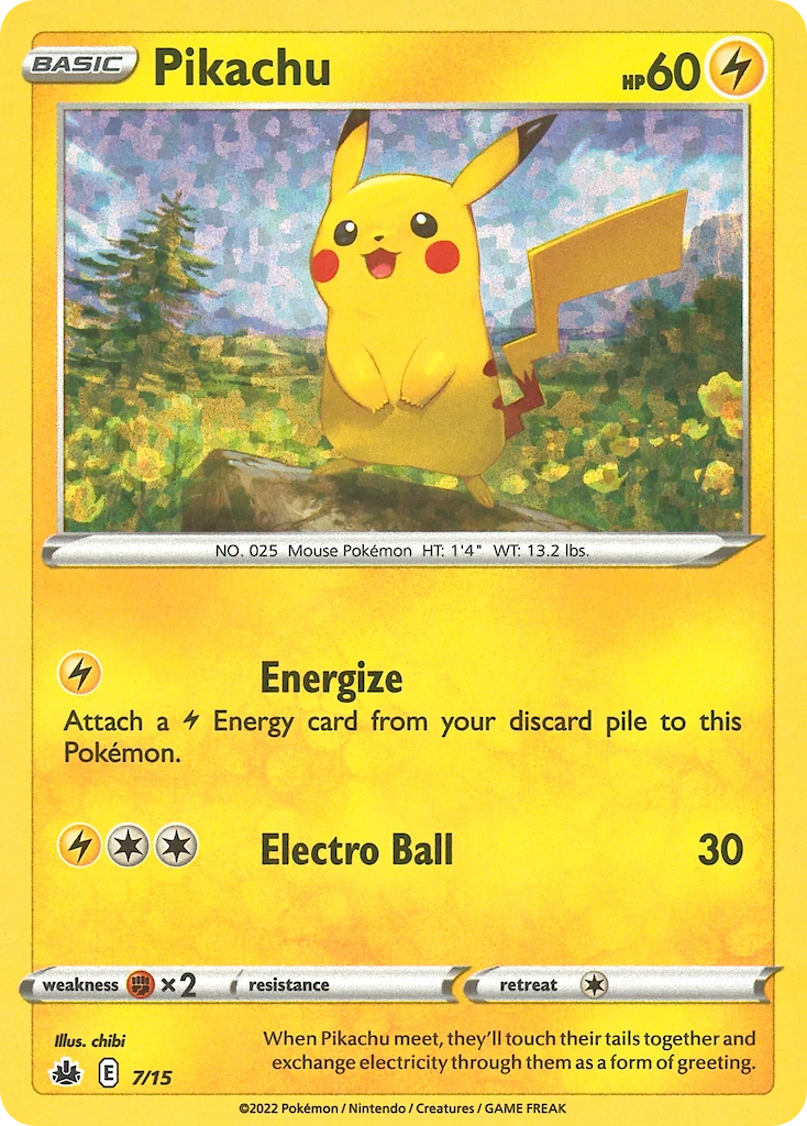 Pikachu 7/15