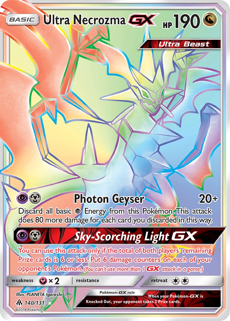 Ultra Necrozma GX 140/131