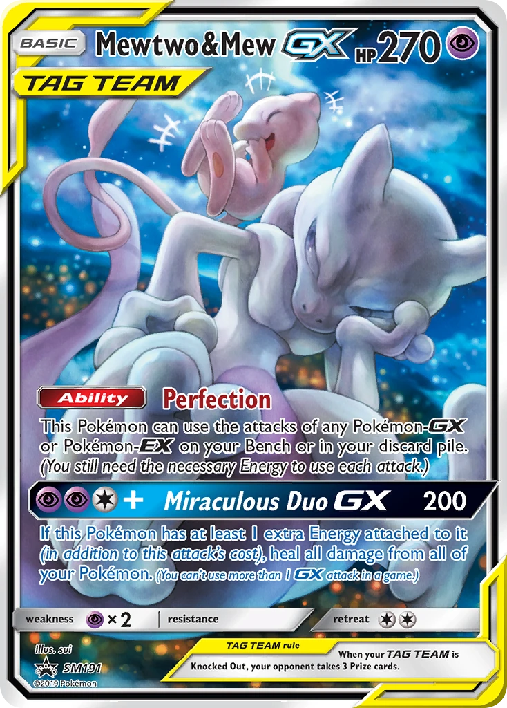 Mewtwo & Mew GX SM191/248